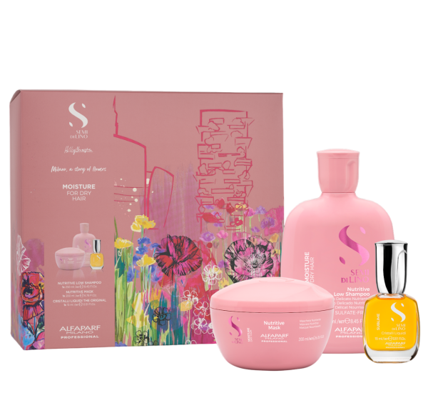 Alfaparf Milano A Story of Flowers SDL Moisture Holiday Trio Kit 2024 Online