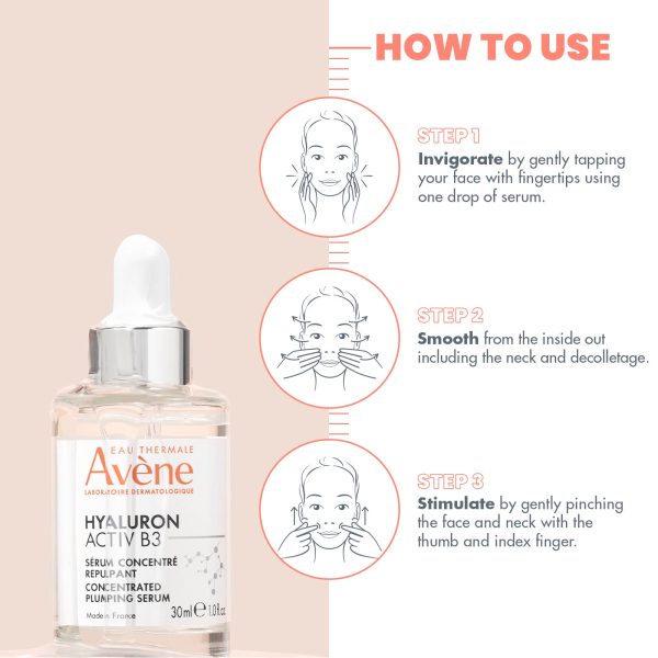 Avène Hyaluron Activ B3 Concentrated Plumping Serum 30ml Hot on Sale