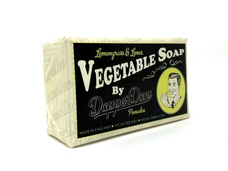 Dapper Dan Lemongrass & Limes Vegetable Soap 200g For Discount