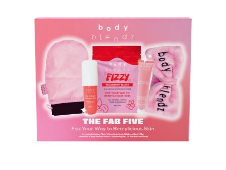 Body Blendz The Fab Five Wild Berry Set Fashion