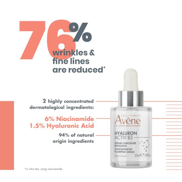 Avène Hyaluron Activ B3 Concentrated Plumping Serum 30ml Hot on Sale