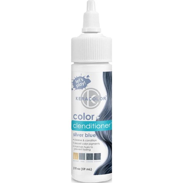 Keracolor Colour + Clenditioner Silver Blue - 59ml Online