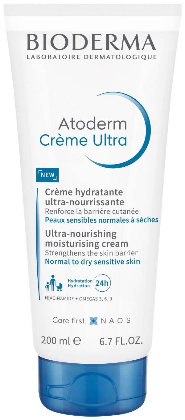 Bioderma Atoderm Creme Ultra Nourishing Daily Moisturiser for Dry Skin 200ml For Sale