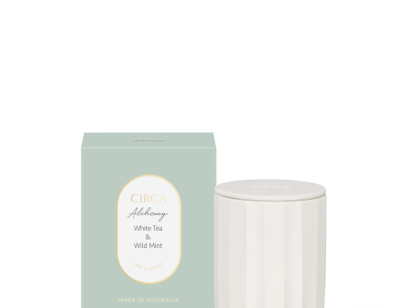 CIRCA Alchemy White Tea & Wild Mint Candle 350g Discount