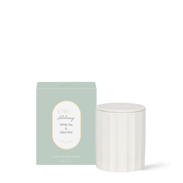 CIRCA Alchemy White Tea & Wild Mint Candle 350g Discount