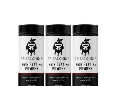 Tribal Chimp Hair Styling Powder 10g - 3 Pack Fashion