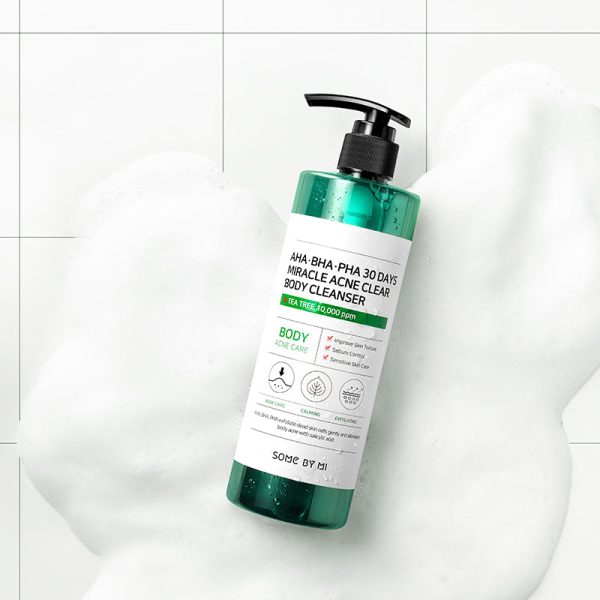 Some By Mi AHA BHA PHA 30 Days Miracle Acne Clear Body Cleanser 400g Online Hot Sale