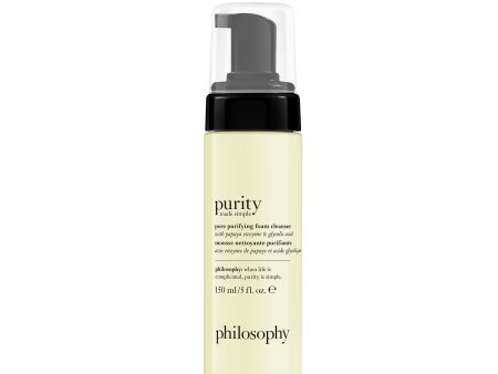 Philosophy Purity Made Simple Pore Purifying Foam Cleanser 150ml Online Sale