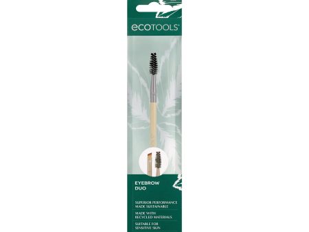 ecoTools Eyebrow Dual Ended Spoolie & Angled Brow Brush For Sale