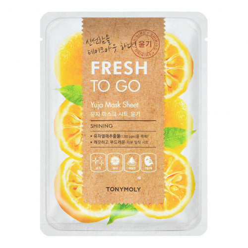 Tonymoly Fresh To Go Yuja Sheet Mask Online Hot Sale