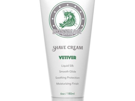 Bossman Vetiver Shave Cream 180ml Online