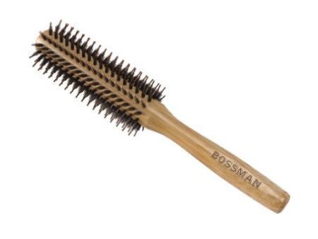 Bossman Round Boar & Nyon Bristle Brush Discount