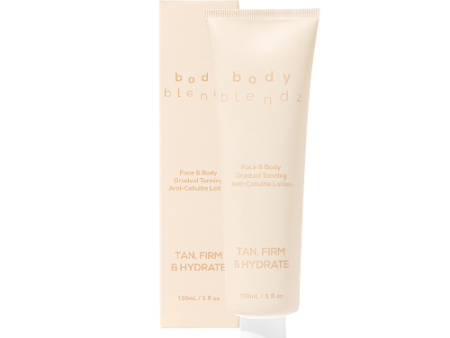 Body Blendz Face & Body Gradual Tanning Anti-Cellulite Lotion 150ml Cheap