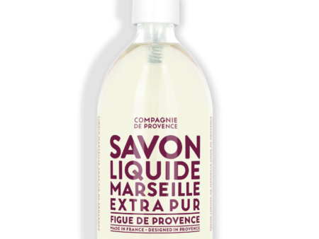 Compagnie de Provence Liquid Marseille Soap 495ml - Fig of Provence on Sale