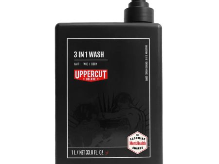 Uppercut Deluxe 3 in 1 Wash 1L on Sale