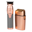 BaBylissPRO Duo Rose Gold Double Foil Shaver and Outliner Trimmer For Discount