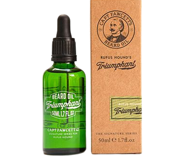 Captain Fawcett Beard Oil Rufus Hounds s Triumphant 50ml Online