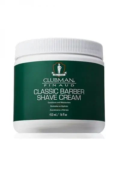 Clubman Pinaud Classic Barber Shave Cream (Non-Aerosol) 473ml Sale