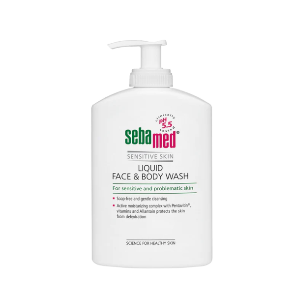 Sebamed Liquid Face & Body Wash 300ml Hot on Sale