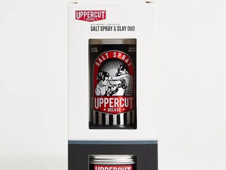 Uppercut Deluxe Clay & Salt Spray Duo Pack Sale