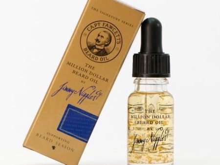 Captain Fawcett Jimmy Niggles The Million Dollar Travel Beard Oil 10ml Online now