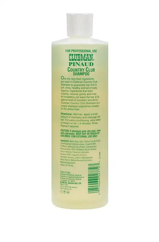 Clubman Pinaud Country Club Shampoo 477ml For Discount