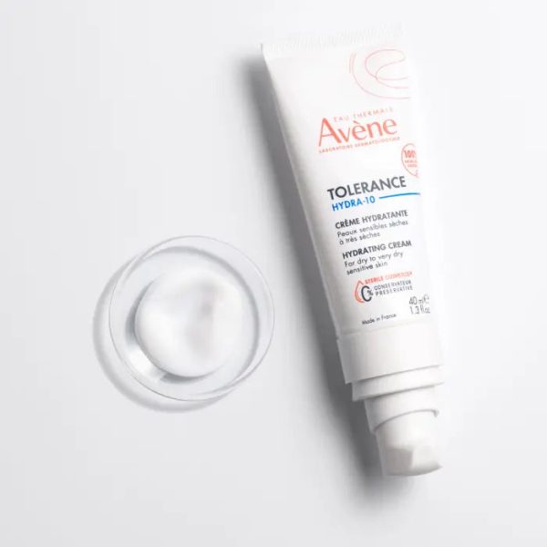 Avène Tolerance Hydra-10 Hydrating Cream 40ml - Hyaluronic Acid Moisturiser Hot on Sale