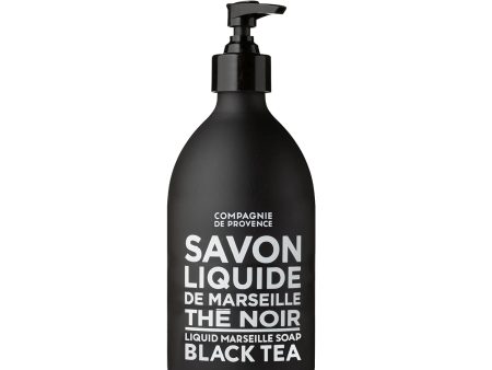 Compagnie de Provence Liquid Marseille Soap The Noir 495ml - Black Tea For Cheap