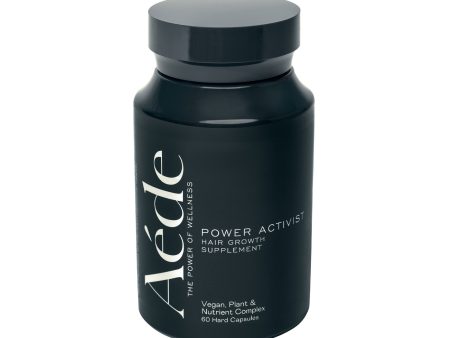 Aéde Power Activist Hair Growth Supplement 60 Tablets - 1 Month Supply Supply