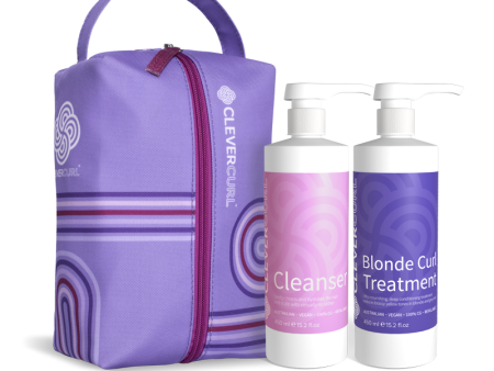 Clever Curl Cleanser & Blonde Treatment Duo Pack Supply