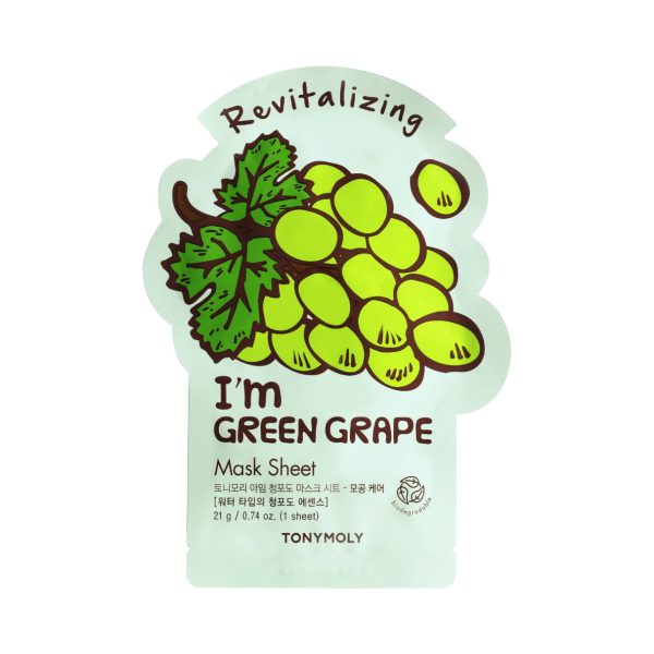 Tonymoly I m Green Grape Sheet Mask For Cheap