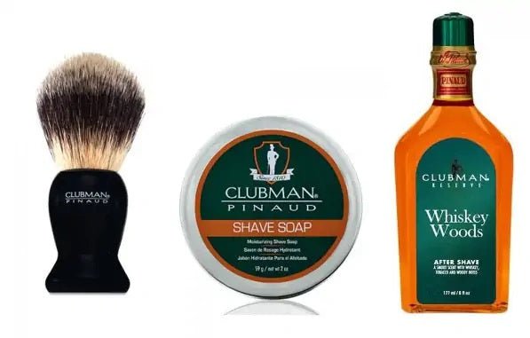 Clubman Pinaud Shave Kit - Whiskey Woods For Cheap