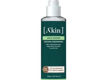 A kin Lime & Orange Spray Deodorant 150ml Sale