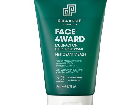 Shakeup Cosmetics Face 4Ward Multi-Action Daily Face Wash 125ml For Discount