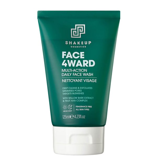 Shakeup Cosmetics Face 4Ward Multi-Action Daily Face Wash 125ml For Discount