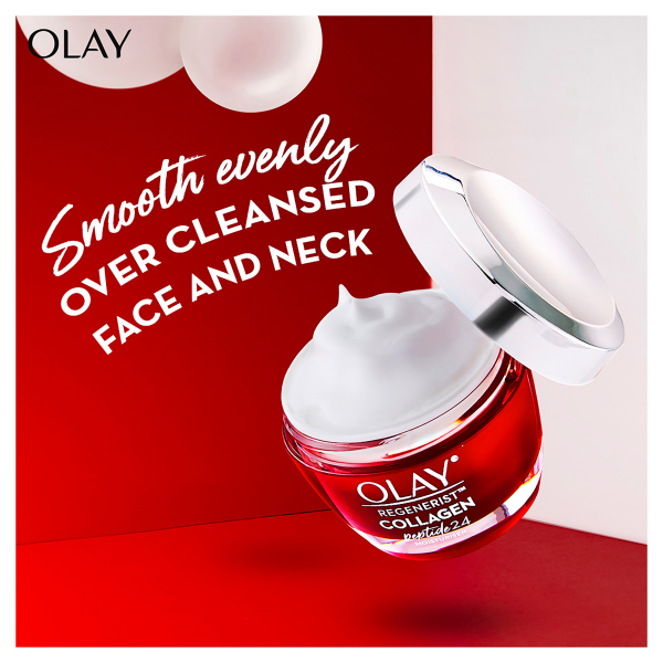 Olay Regenerist Collagen Peptide 24 Moisturiser 50g Sale