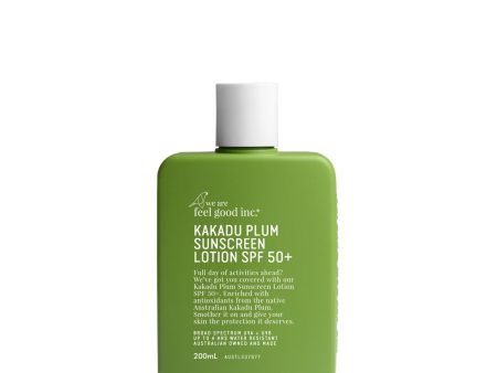 We Are Feel Good Inc. Kakadu Plum Sunscreen Lotion SPF 50+ 200ml Online now