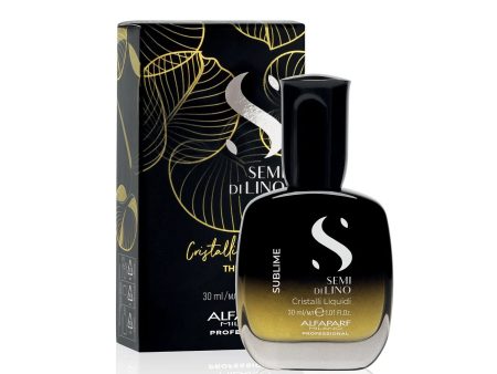 Alfaparf Milano Semi Di Lino Sublime The Original Cristalli Liquid 30ml -  Limited Edition Online Sale