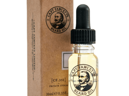 Captain Fawcett Beard Oil Private Stock Original Travel 10ml Discount