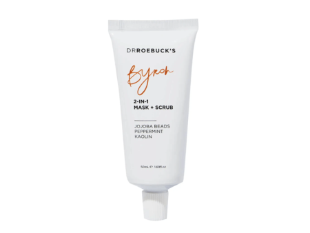 Dr Roebuck s Byron 2-In-1 Mask + Scrub 50ml on Sale