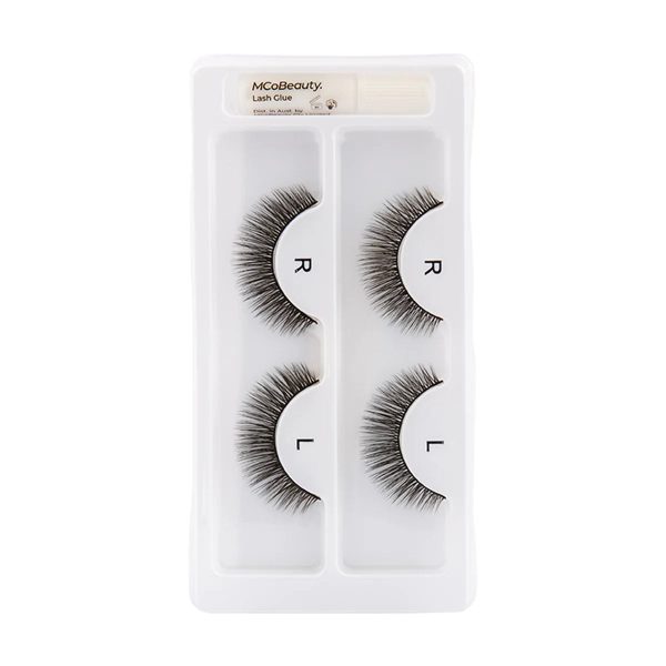 MCoBeauty LONGWEAR False Lashes Natural Mykonos Duo Set on Sale