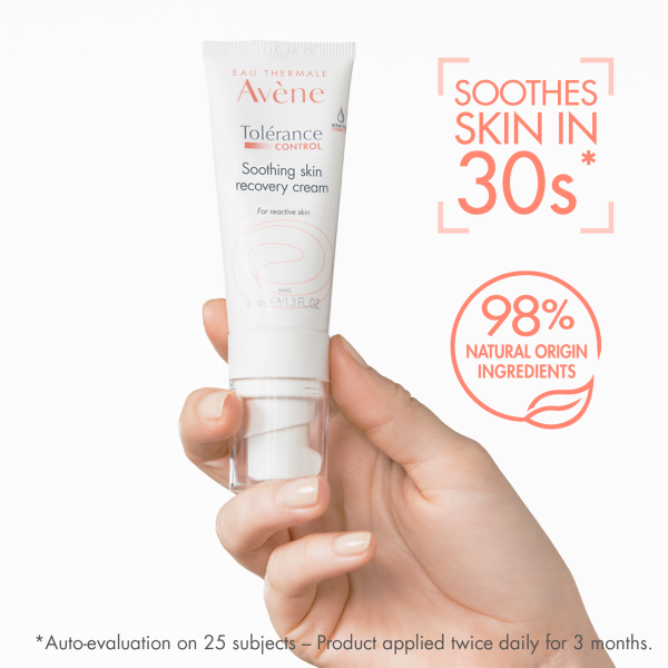 Avène Tolerance CONTROL Soothing Skin Recovery Cream 40ml - Moisturiser for Hypersensitive Skin on Sale